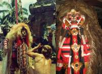 original, sacred Rangda mask from Bali - today in Museum of World Ocean Kaliningrad